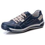 Sapatênis Masculino Azul Comfort 3015