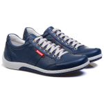 Sapatênis Masculino Azul Comfort 3016