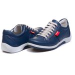 Sapatênis Masculino Azul Comfort 3016