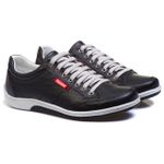 Sapatênis Masculino Preto Comfort 3016