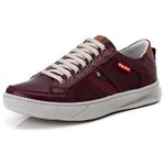 Sapatênis Masculino Bordô Comfort 3020