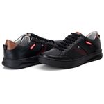 Sapatênis Masculino Preto Comfort 3020