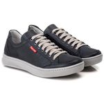 Sapatênis Masculino Grafite Comfort 3021