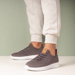 Tênis Sneaker Ultra Leve Ransterine Grafite