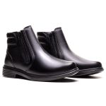 Botina Masculina Ultra Comfort em Couro 