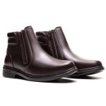 Botina Masculina Ultra Comfort em Couro