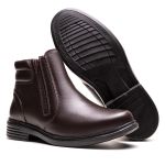 Botina Masculina Ultra Comfort em Couro