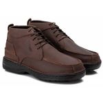 Bota Comfort Masculino Em Couro Pinhão