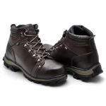 Bota Adventure Couro Caqui Ransterine Comfort 