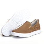 Slip On Masculino Ransterine Areia Comfort 