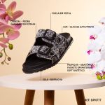 Papete Birken Pedraria Rast Shoes – Preto
