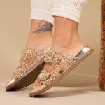 Papete Birken Pedraria Rast Shoes – Dourado
