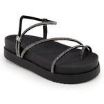 Papete Com Tiras Ajustáveis Pedraria Confort – Preto