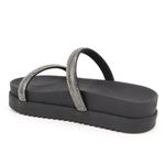 Papete Confort Rast Shoes Strass – Preto