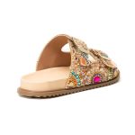 Papete Birken Pedraria Rast Shoes – Bege