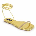 Rasteirinha de Amarração com Strass Rast – Dourado