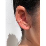 Piercing Fake cruzado 