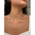 Chocker Gotas Verde 