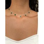 Chocker Gotas Verde 
