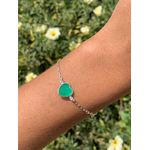 Pulseira Coração Esmeralda 