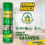 Kit Produto Para Limpar Banco Do Carro Sofá Espuma Mágica