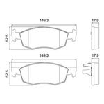 Kit Pastilha Disco Freio Fiat Strada 2019 2020 2021