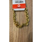 Pulseira Cadeado Gaveta Trava Dupla Banhado A Ouro 18k