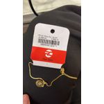 Pulseira Veneziana Cifrão Pendurado Banhado A Ouro 18k