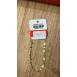 Pulseira Borboleta Laço Interno Banhado A Ouro 18K