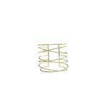 Pulseira Bracelete Fio X Banhado A Ouro 18K
