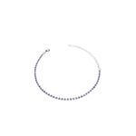 Pulseira Riviera Lilás Banhado A Prata 925