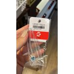 Colar Borboleta Vidro Banhado A Prata 925