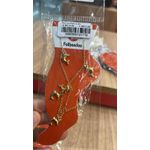 Tornozeleira Cinco Golfinhos Banhado A Ouro 18k