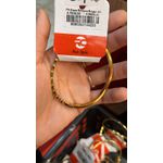 Pulseira Bracelete Romano Bvlgari Aço Dourado 