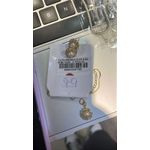 Conjunto Pérola Vovó Strass Banhado A Ouro 18K