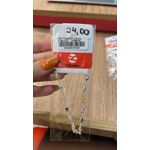 Pulseira Tiffany Gota Colorida Claro Banhado A Prata 925