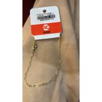 Pulseira Elo Coração Vazado 3mm Banhado 
