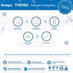 Kit Bacia com Caixa Acoplada Thema Branco Incepa + Complementos de Instalação e Assento