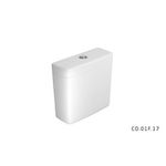 Kit Bacia com Caixa Acoplada Monte Carlo Branco Deca + Complementos de Instalação e Assento