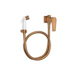 Ducha Higienica com Registro Gatilho Cromado Level Red Gold Deca