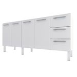 Gabinete Cozimax Cozinha 180 Cm Aço Venus Flat