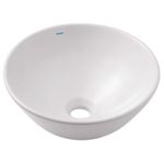 Cuba de Apoio Incepa Redonda Branca 35cm Loft R1