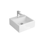 Cuba de Apoio Deca Quadrada Mesa Branco 430mm L.737.17
