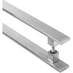 Puxador De Inox Cp Para Porta Pivotante 30Cm Ref-159