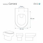 Assento Sanitário Branco Carrara TRV/PP Astra