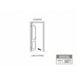 Porta De Abrir Gde Quad Lucasa Facilita Post 90cm 1754.1