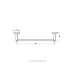 Porta Toalha Barra 30 Cm - LIKEFLEX - Perflex Metais