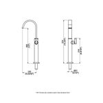 Torneira Para Cuba De Apoio Dn15 Banheiro Perflex Metais 1195 C33