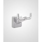 Cabide Duplo Like Square Cromado Perflex 12131410