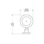 Saboneteira Quadra Cromado Perflex C80 12121010